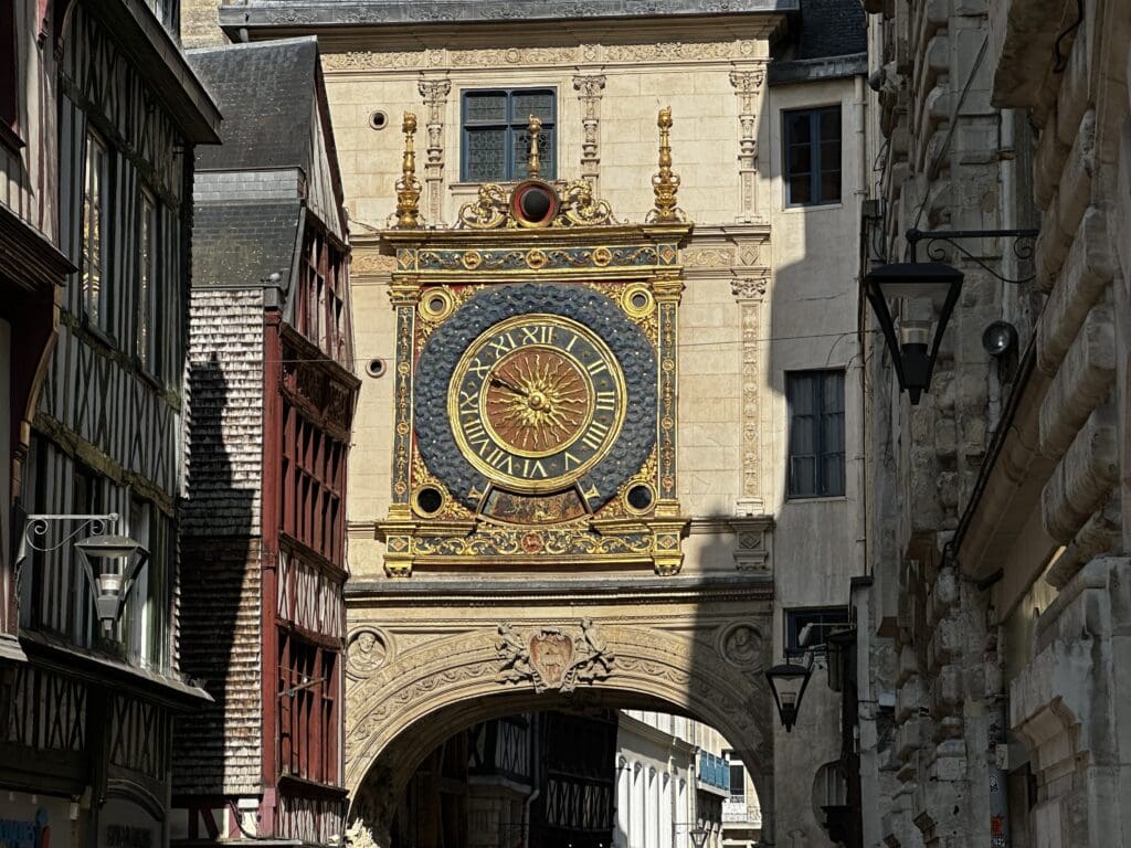 Giant Clock in Rouen